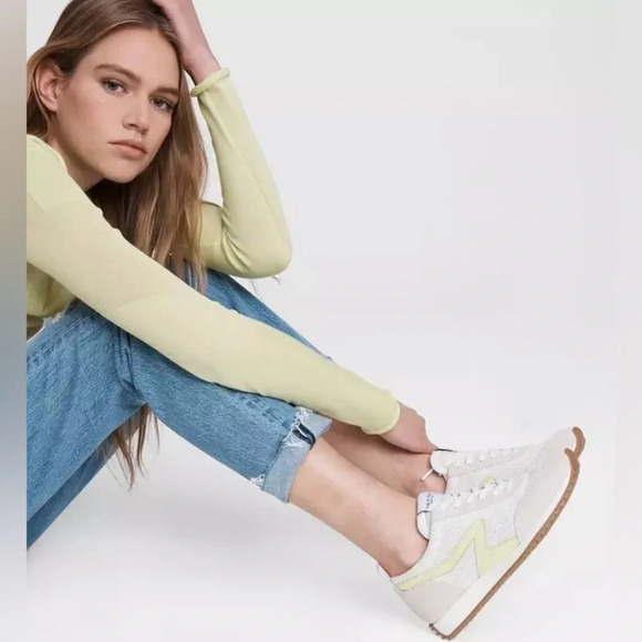 rag & bone Retro Low  Top Sneaker, size 6.5 - Picture 2 of 12